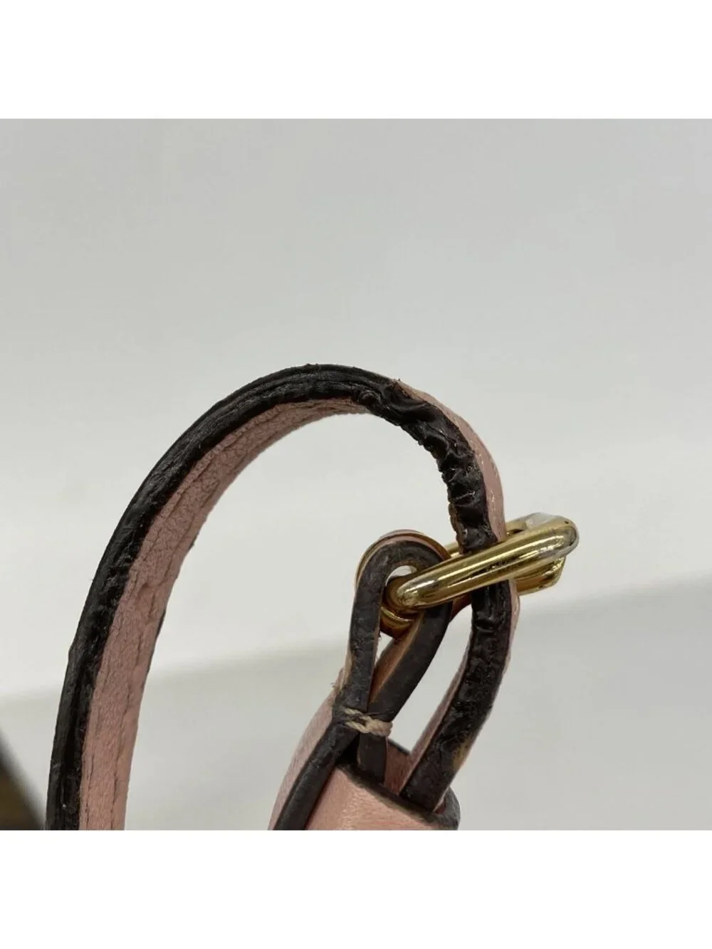 Louis Vuitton Handbag Monogram Locky BB Brown Rose Ballerine 2-Way Bag